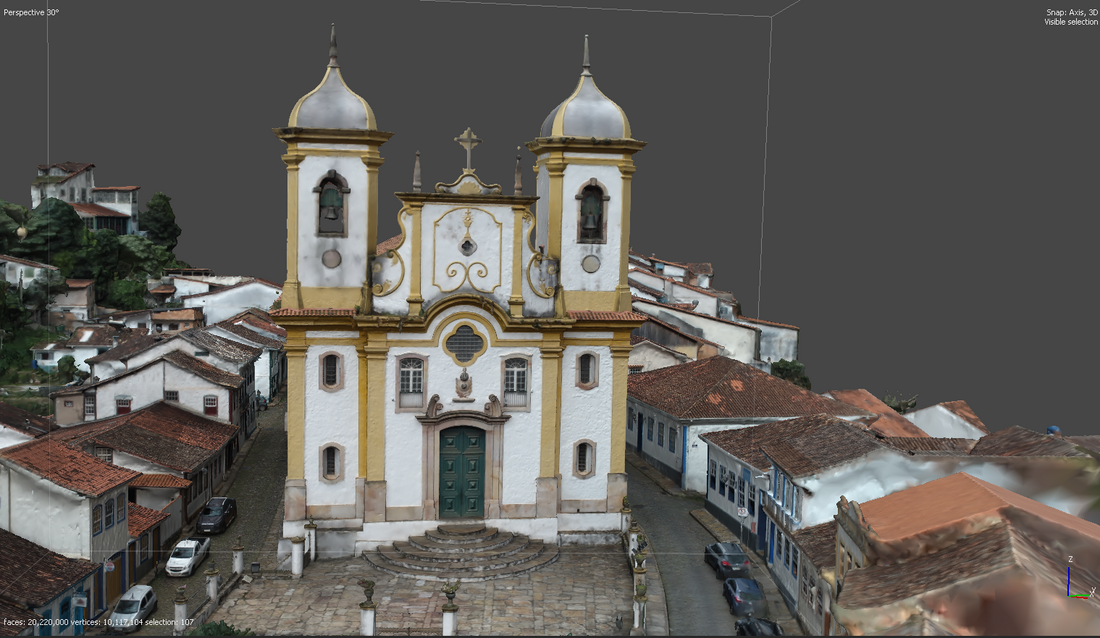 Drones e Laser Scanners 3D Na Conservação do Patrimônio Histórico